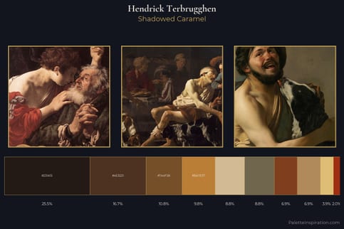 Hendrick Terbrugghen Master Palette