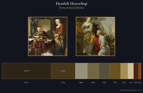 Hendrik Heerschop Palette 3 - Penumbral Bister