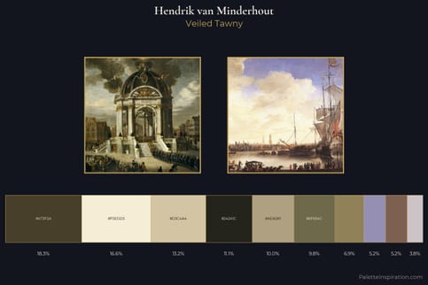 Hendrik van Minderhout Master Palette - Veiled Tawny
