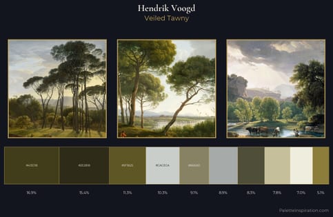 Hendrik Voogd Palette 1 - Veiled Tawny
