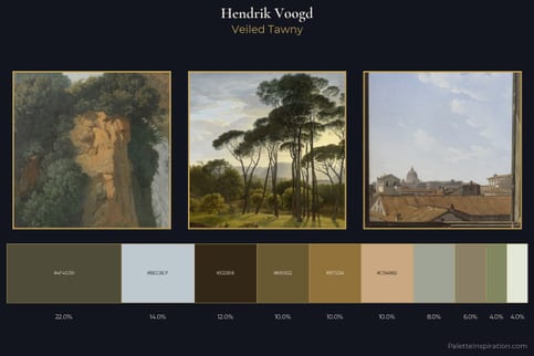Hendrik Voogd Master Palette - Veiled Tawny