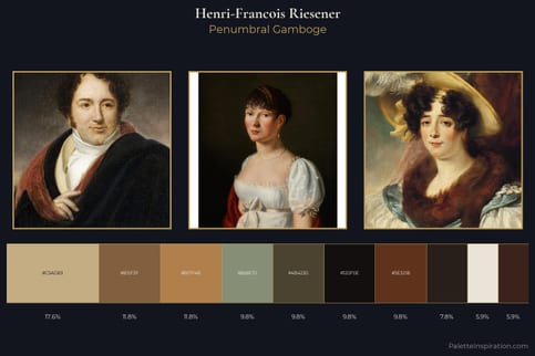 Henri-Francois Riesener Master Palette