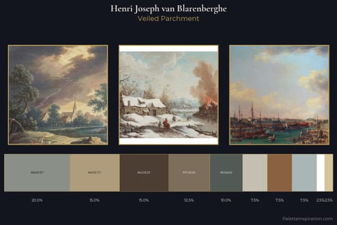 Henri Joseph van Blarenberghe Master Palette