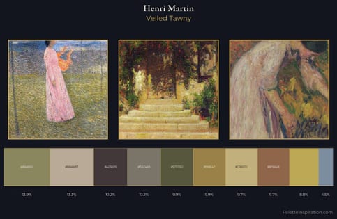 Henri Martin Palette 8