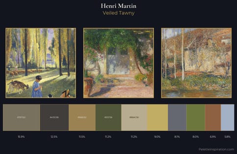 Henri Martin Palette 10