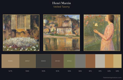 Henri Martin Palette 11