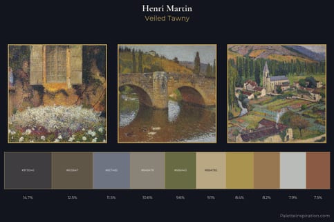 Henri Martin Master Palette