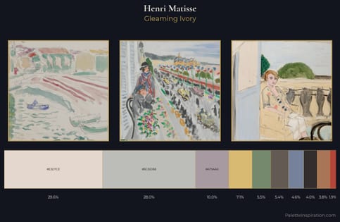 Henri Matisse Palette 6 - Gleaming Ivory