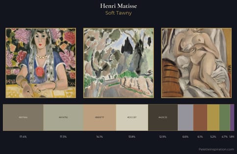 Henri Matisse Palette 14