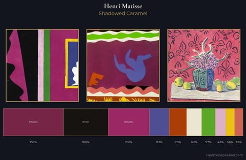 Henri Matisse Palette 22 - Shadowed Caramel