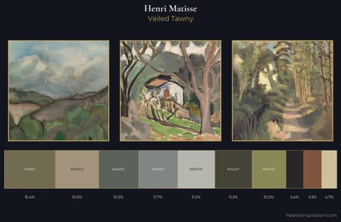 Henri Matisse Palette 25