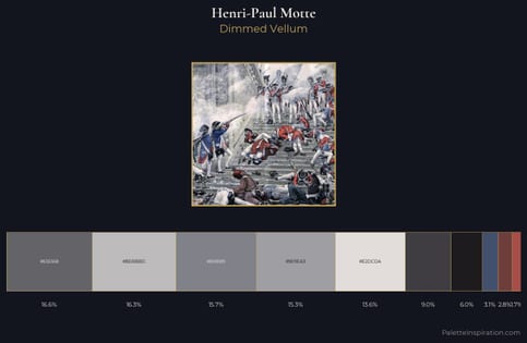 Henri-Paul Motte Palette 3