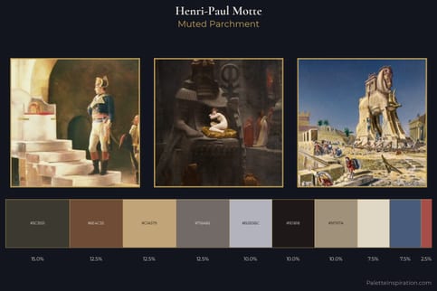 Henri-Paul Motte Master Palette - Muted Parchment