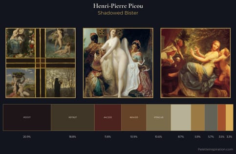 Henri-Pierre Picou Palette 6 - Shadowed Bister