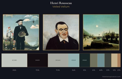Henri Rousseau Palette 4
