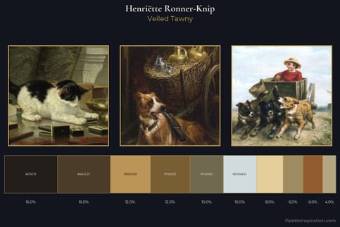 Henriëtte Ronner-Knip Master Palette