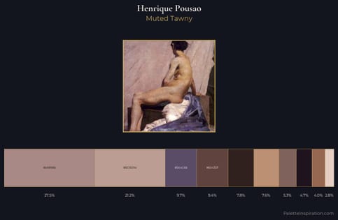 Henrique Pousao Palette 3 - Muted Tawny