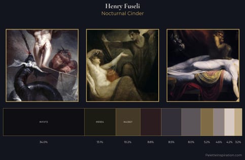 Henry Fuseli Palette 7