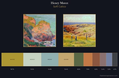 Henry Moret Palette 2