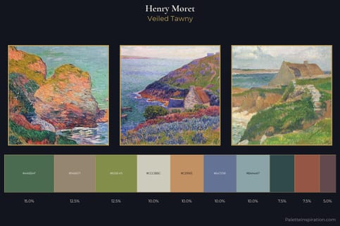 Henry Moret Master Palette - Veiled Tawny