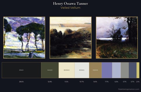 Henry Ossawa Tanner Palette 1