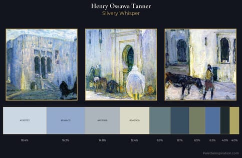 Henry Ossawa Tanner Palette 2