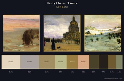 Henry Ossawa Tanner Palette 3 - Soft Ecru