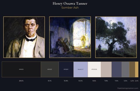 Henry Ossawa Tanner Palette 6