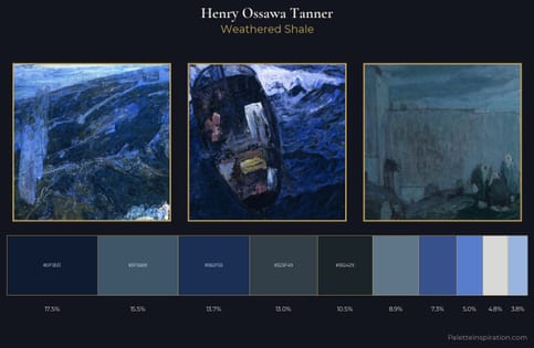 Henry Ossawa Tanner Palette 10