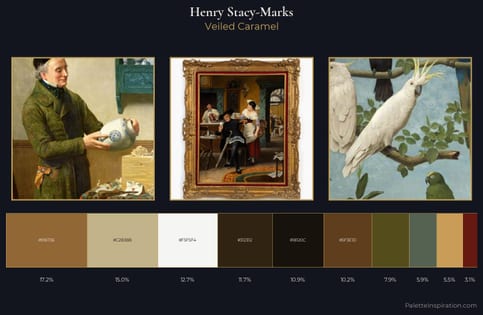 Henry Stacy-Marks Palette 4 - Veiled Caramel