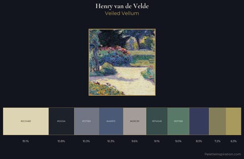Henry van de Velde Palette 4