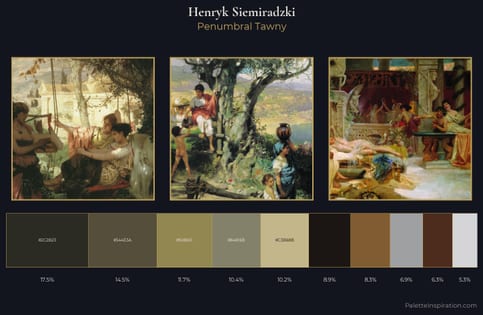 Henryk Siemiradzki Palette 8