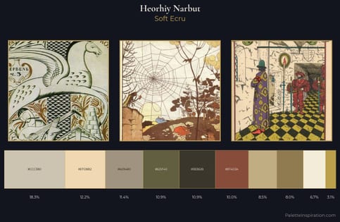 Heorhiy Narbut Palette 4 - Soft Ecru