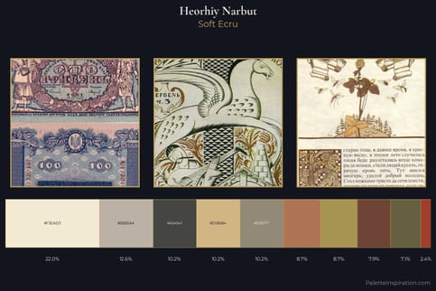 Heorhiy Narbut Master Palette - Soft Ecru