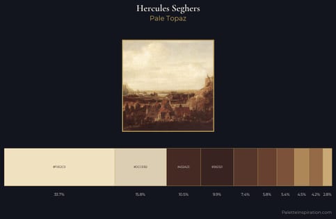 Hercules Seghers Palette 3 - Pale Topaz