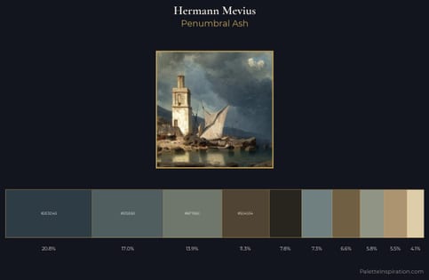 Hermann Mevius Palette 3 - Penumbral Ash