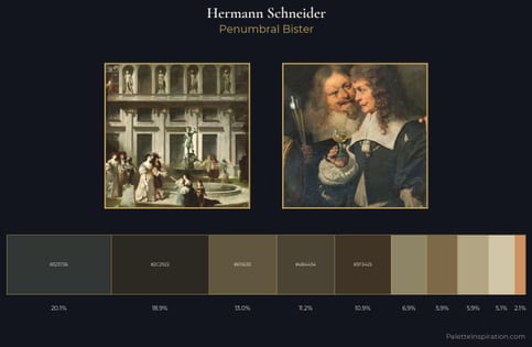 Hermann Schneider Palette 2 - Penumbral Bister