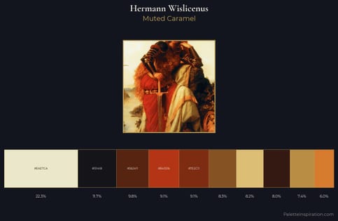 Hermann Wislicenus Palette 5 - Muted Caramel