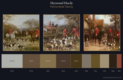 Heywood Hardy Palette 6 - Penumbral Tawny