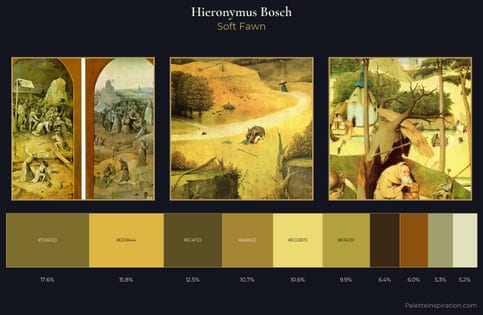 Hieronymus Bosch Palette 2 - Soft Fawn