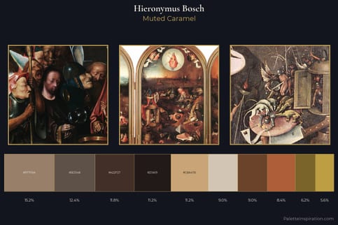 Hieronymus Bosch Master Palette