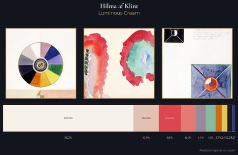 Hilma af Klint Palette 2