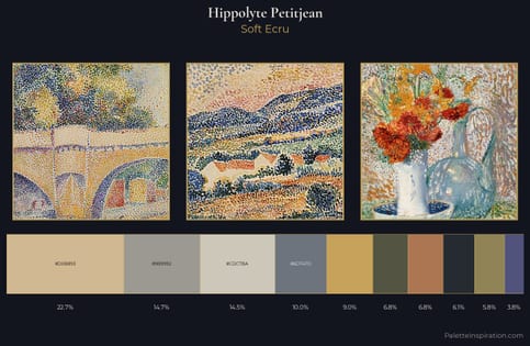 Hippolyte Petitjean Palette 3 - Soft Ecru