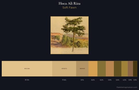 Hoca Ali Riza Palette 3 - Soft Fawn