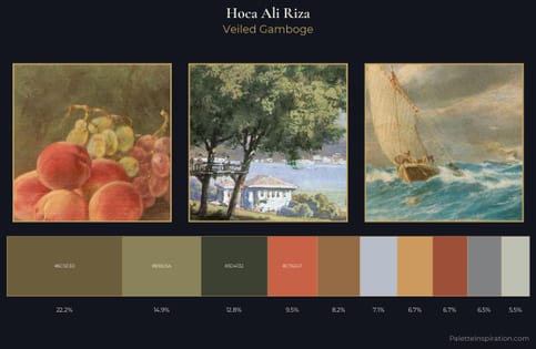 Hoca Ali Riza Palette 4