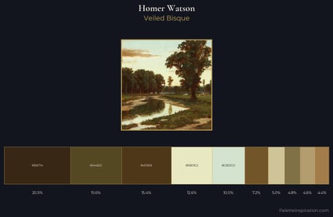 Homer Watson Palette 1 - Veiled Bisque