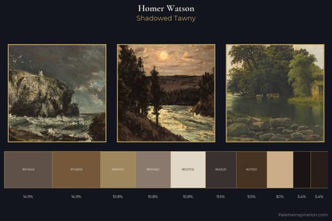 Homer Watson Master Palette