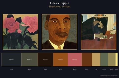 Horace Pippin Palette 8 - Shadowed Umber