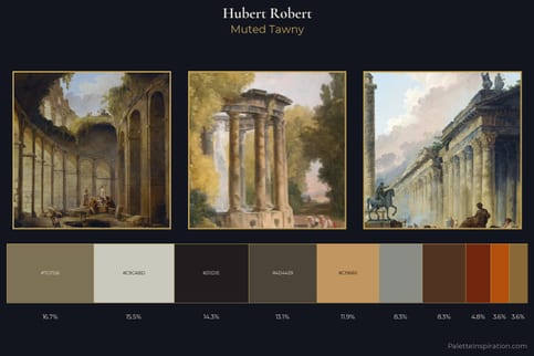 Hubert Robert Master Palette