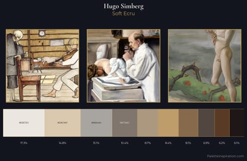 Hugo Simberg Palette 2 - Soft Ecru